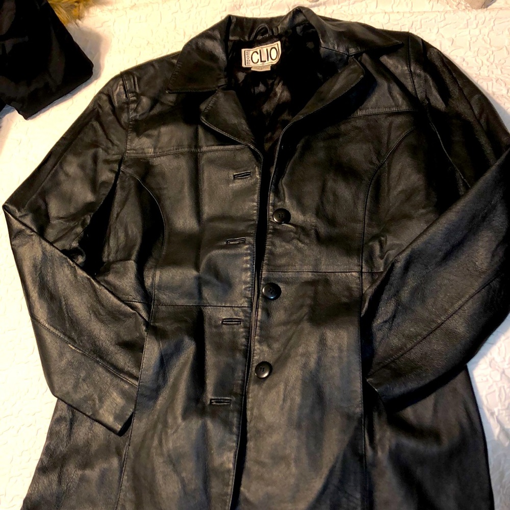 100% Real Leather Clio Jacket